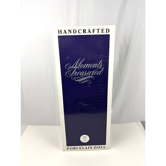 VTG William Tung Doll Tuss Hand Crafted 18" Porcelain Theresa Pink Doll Signed - Picture 13 of 15